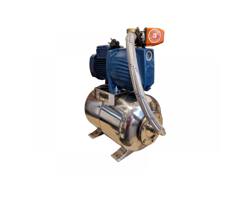 Ūdens sūknis ar hidroforu Pedrollo JSWm 2CX-24NZ ( 0.75kW ~230V)