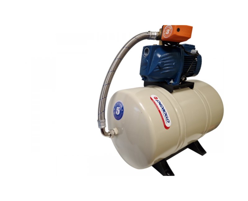 Ūdens sūknis ar hidroforu Pedrollo JSWm 2AX-100 APT(1.1kW ~230V)