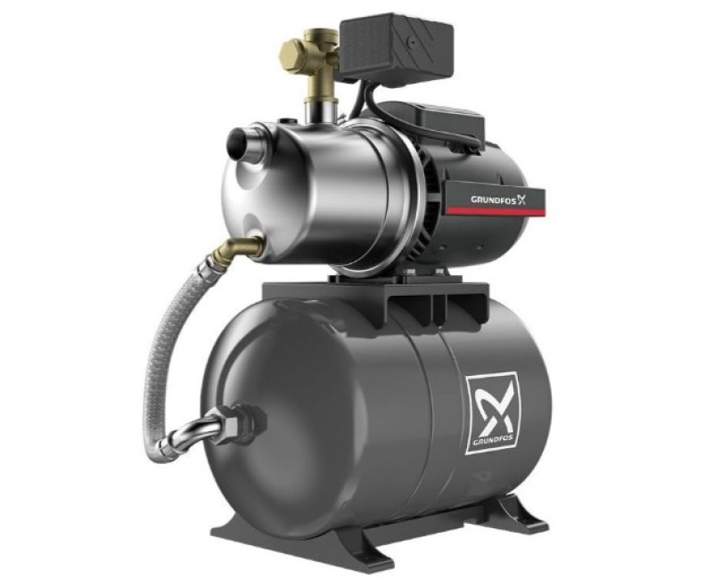 Ūdens sūknis ar hidroforu Grundfos JP5-48 PT-H P1=1,49kW (99463877)