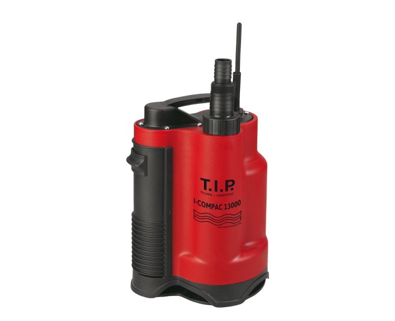 Iegremdējamais (Drenāžas) sūknis T.I.P. Pumpen I-Compac 13000 0,75kW ar integrētu pludiņu netīriem ūdeņiem