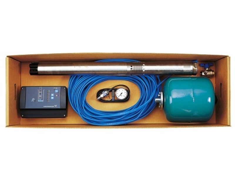 Глубинный насос Grundfos SQE 2-55 1.35кВт CU301+40м (96524505)