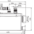 Iegremdējamais (Drenāžas) sūknis Wilo HiSewlift3-I35(XS-F) (4191674)