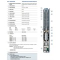 Глубинный насос  Pedrollo с моноблоком 4BLOCKM4/13 1.5HP (1.1кВт ~230В)