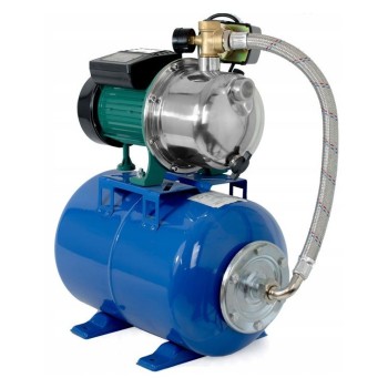 Ūdens sūknis ar hidroforu IBO AJ50/60-24CL(1.1kW) nerūsējošā tērauda korpuss