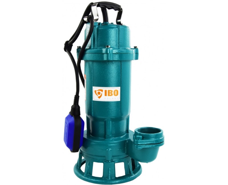 Iegremdējamais Ūdens Sūknis IBO F1100 (1.1kW ~230V) ar smalcinātāju 16FKPF1100