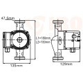 Cirkuliacinis siurblys IBO OHI 25/40-130