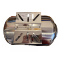 Hidrofors (Spiedkatls) Ceva 24L nerūsējošs tērauds  horizontāls (YHS-24 Inox)