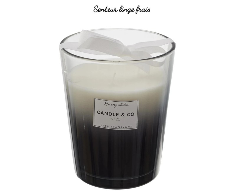 Aromātiskā svece “Harmony Collection – Fresh Linen” 50h