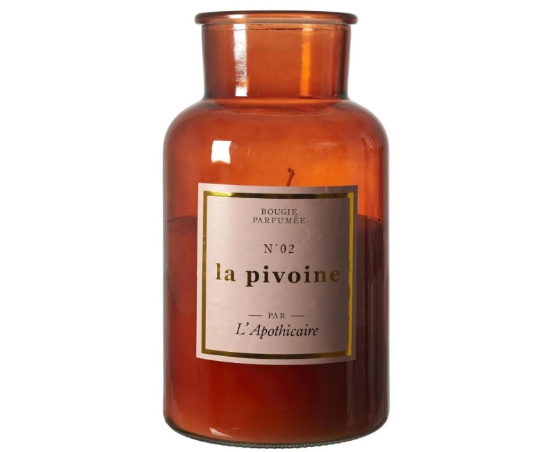 Aromātiskā svece “L’Apothicaire” – Peonija 25 cm