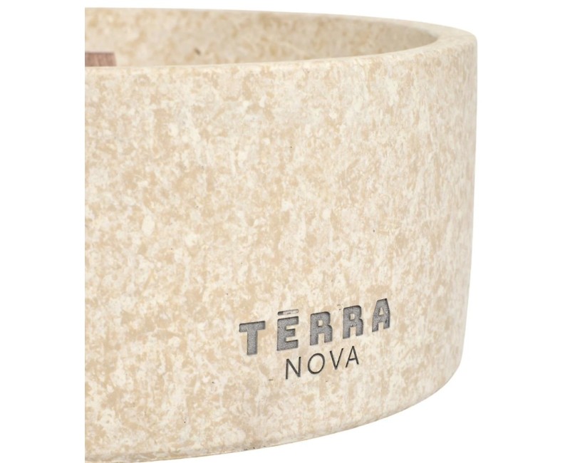 Aromātiskā svece TERRA NOVA ar četrām koka daktīm