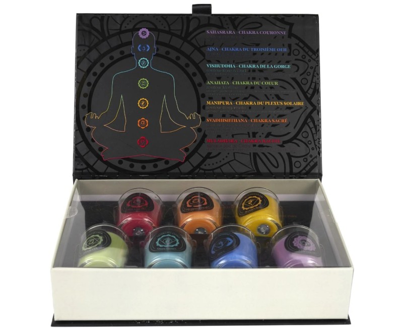Aromātisko sveču komplekts “Chakras” – Enerģijas līdzsvaram un harmonijai