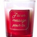 Aromātisko sveču komplekts Romantiska “AMOUR” – dāvanu kaste ar mīlestības vēstījumiem