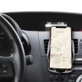 Bezvadu auto telefona turētājs 2-in-1 ar automātisku fiksāciju (bezvada lādēšana) HT1941