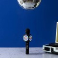 Bezvadu karaoke mikrofons ar LED gaismām HT2235