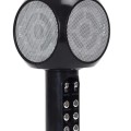 Bezvadu karaoke mikrofons ar LED gaismām HT2235