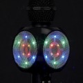Bezvadu karaoke mikrofons ar LED gaismām HT2235