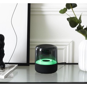 Bezvadu  skaļrunis ar Bluetooth un LED apgaismojumu HT0025