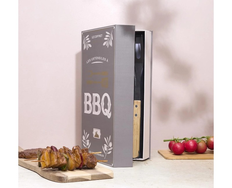Dāvanu komplekts grillēšanai BBQ piederumu komplekts