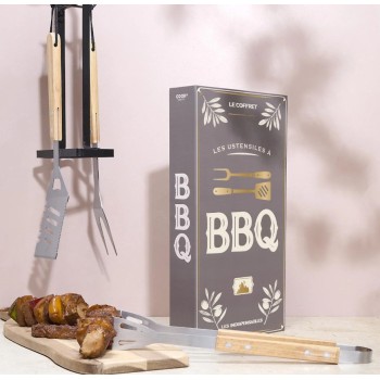 Dāvanu komplekts grillēšanai BBQ piederumu komplekts KA0687