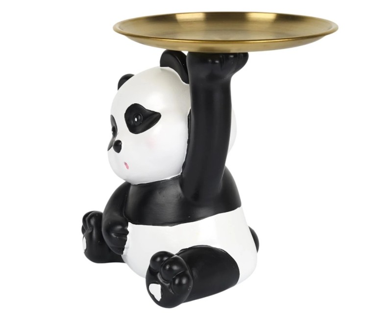 Dekors Panda figūra ar paplāti