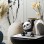 Dekors Panda figūra ar paplāti HD0524
