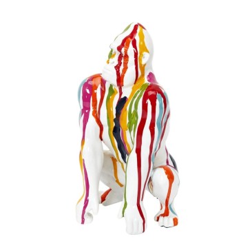 Dekors figūra “Krāsainais Gorilla” 24cm HD1326