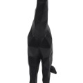Dekors žirafes figūra ģeometriskā stilā, melna, 40 cm HD1346