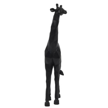 Dekors žirafes figūra ģeometriskā stilā, melna, 40 cm HD1346