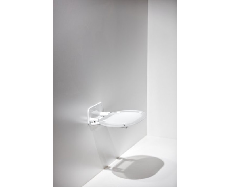 Dušas Sēdeklis Ravak HROMS CLEAR/WHITE B8F0000028