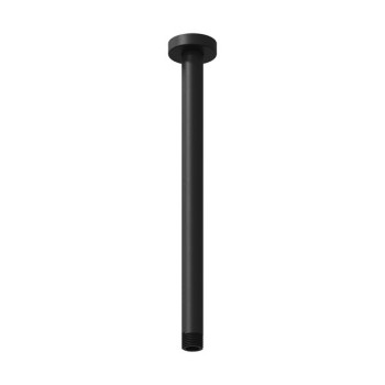 Dušas galvas turētājs Ravak 704.21BLM 30 cm, melns matēts X07P677