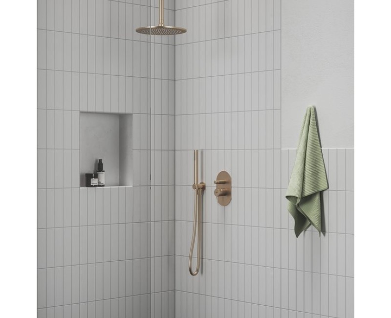Dušas šļūtene Ravak 913.62RGB 150 cm, SatinFlex, birstēta rozā zelta krāsā X07P707