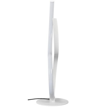 Galda lampa LED  spirāles formā – balta, 36 cm LA0067