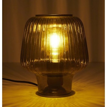 Galda lampa Stikla ar rievotu dizainu LA00141