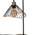 Galda lampa Industriāla ar metāla abažūru – melna, 47 cm LA0018