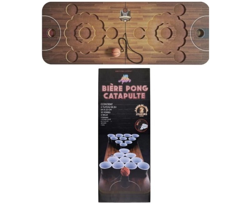 Galda spēle Beer Pong katapulta ar azartu un precizitāti MG3531