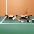 Galda spēle Beer Pong katapulta ar azartu un precizitāti MG3531