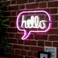 LED Lampa / Dekors  “Hello” – neona efekts LA10425