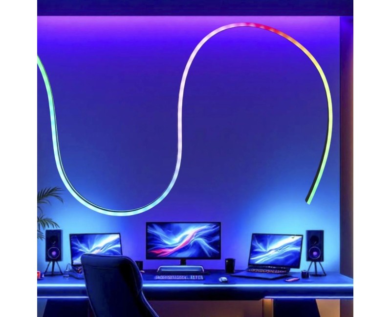 LED Lampa / Dekors lente Rainbow USB (5 m)