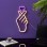 LED neona lampa “Love Sign” – rokas žests ar sirdi LA0061