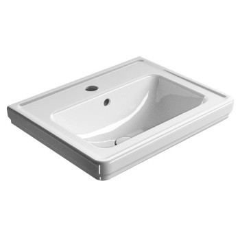 Mēbeļu izlietne Sapho CLASSIC keramikas 60x46cm, balta, ExtraGlaze 8731111