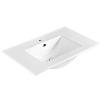 Mēbeļu izlietne Sapho SLIM keramikas izlietne, 70x46,5 cm, balta 1601-70