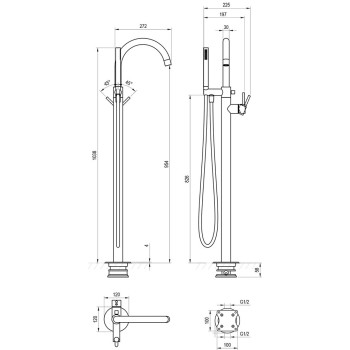 Montāžas iebūvējamā daļa Ravak RB 07G.50, R-box X070516