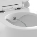 Piekaramais pods ar Bidē funkciju Ravak Uni Chrome Rim (bez vāka)  Balts X01912