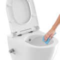 Piekaramais pods ar Bidē funkciju Ravak Uni Chrome Rim (bez vāka)  Balts X01912