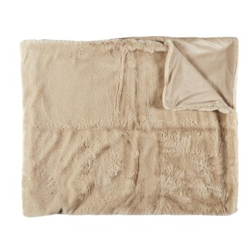 Pleds Mīkstais dekoratīvais – 120 × 150 cm Bēšs TX0256
