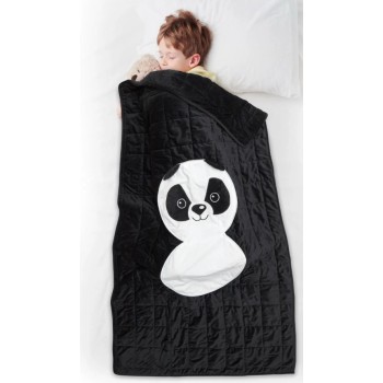 Pleds / spilvens Bērnu  Panda 2-in-1 (110 × 150 cm) TX9403
