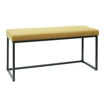 Sols ar samta apdari un metāla rāmi, zeltaini dzeltens, 100 cm HD6836 HD6836