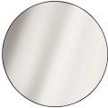 Spogulis Apaļš sienas 55 cm – Metāla melns rāmis HD4364 Melns