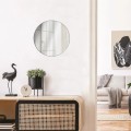 Spogulis Apaļš sienas 55 cm – sudraba rāmis HD4364 Sudraba