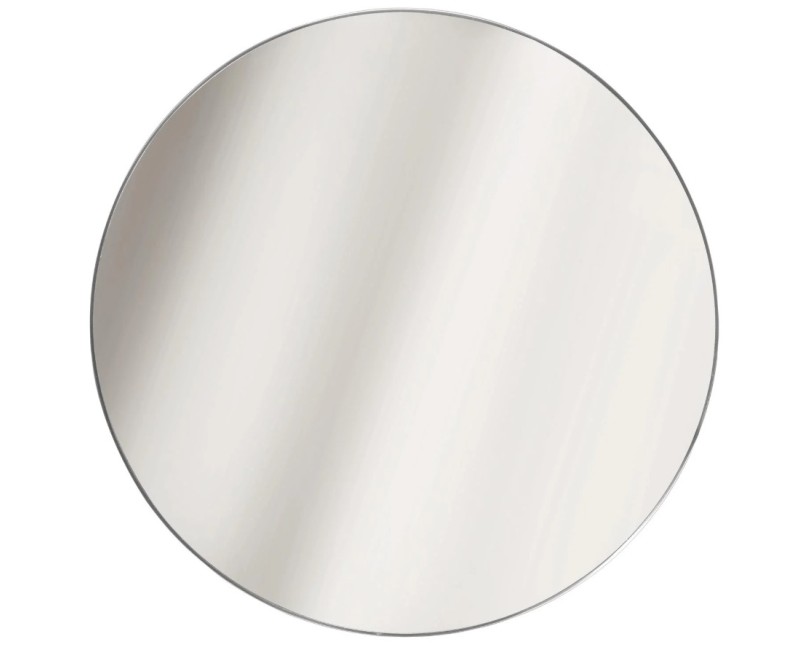Spogulis Apaļš sienas 55 cm – sudraba rāmis HD4364 Sudraba